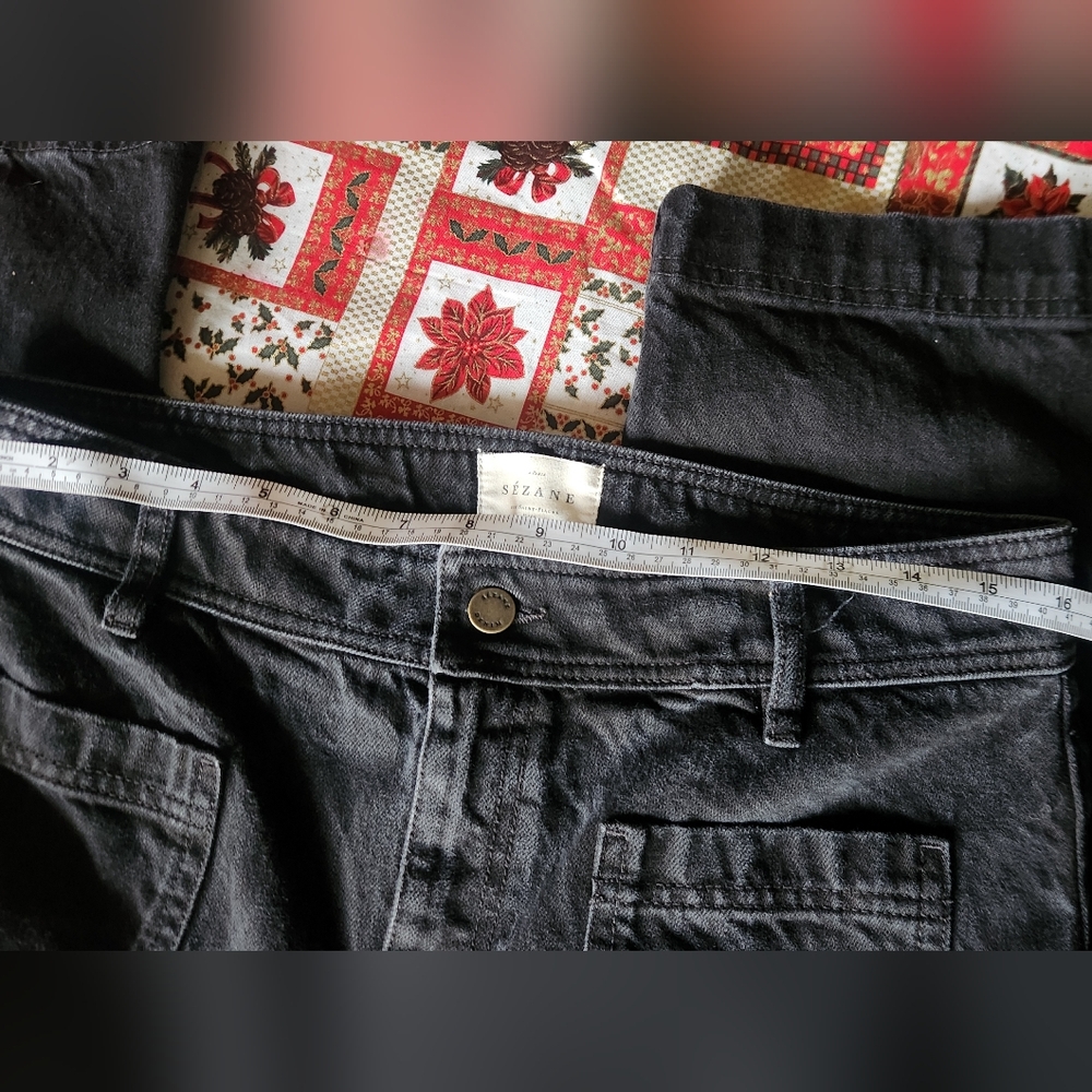 Sezane The 70's Trousers Black - Size 10 - Picture 3 of 6